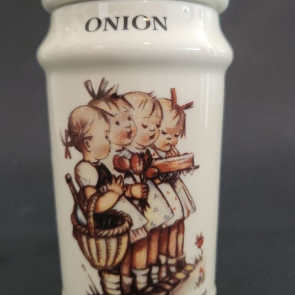 M.J. Hummel 1987 Cham, Switzerland Spice Jars (8). Made in Japan. - Picture 5 of 12